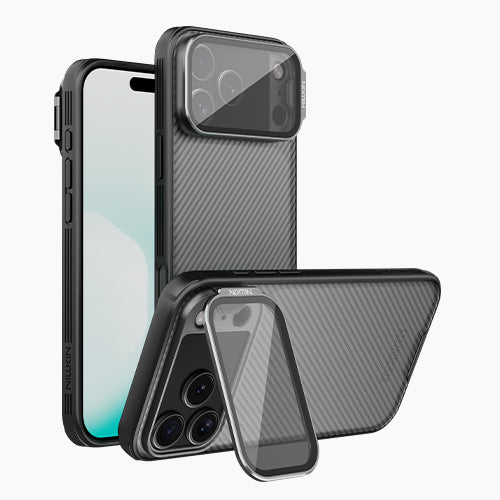 For iPhone 17 Pro Max Nillkin Case with Transparent Lens Guard