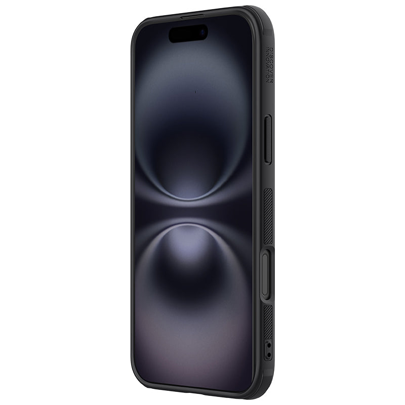 For iPhone 16 nillkin Ultra-thin frosted Case With LOGO cutout